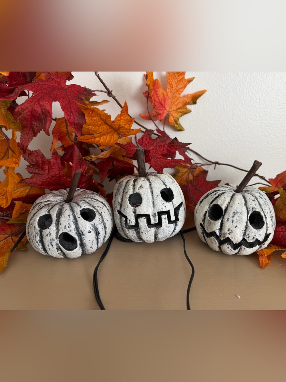 Primitives by Kathy White Distressed Jack-O'-Lantern Lights
